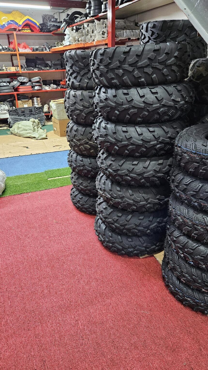 Tire & Aluminum Rims - ATV Quad Bike Bd